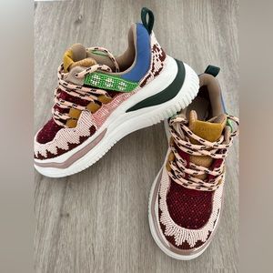 Farm Rio Multicolored Beaded Sneakers
